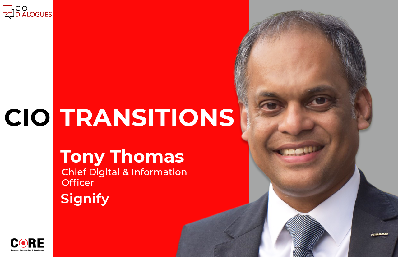 Tony Thomas, former CIO of Nissan, joins Signify