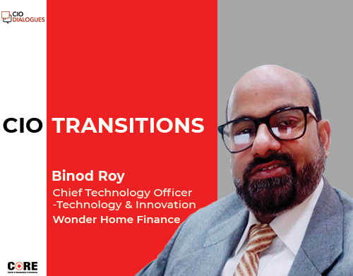 Binod Roy joins Wonder Home Finance as CTO